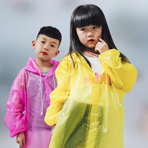 Ropa Impermeable <span class=keywords><strong>para</strong></span> Niños, Traje de <span class=keywords><strong>Lluvia</strong></span> Transparente de una Pieza <span class=keywords><strong>para</strong></span> Bebés, Cubierta Impermeable de Cuerpo Completo de EVA, Venta al por Mayor - Product Image 6