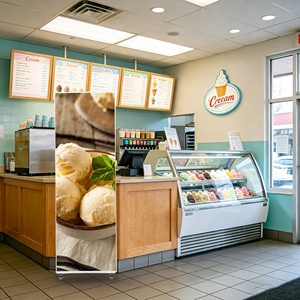 จอแสดงผล LED แบบพับได้แนวตั้งสำหรับภายในอาคาร P2.0 สีเงิน กันน้ำ IP65 ความสว่าง 500cd เหมาะสำหรับการศึกษาและการขายของ - Product Image 4