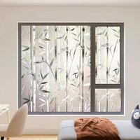 Statische & Selbstklebende Fensterfolie, Balkon-Milchglasfolie, Lichtblockierende Sichtschutz-Dekorfolie für Fenster