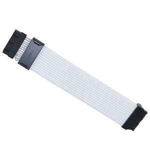 Câble d'extension d'alimentation sans fil Lian Li <span class=keywords><strong>Strimer</strong></span> 24 broches <span class=keywords><strong>RGB</strong></span> ATX pour carte mère, contrôle d'éclairage sans fil 2,4 GHz, 315 mm (12,4 po) - Product Image 4