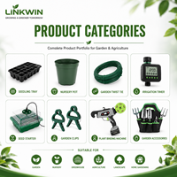 Ensemble de 9 outils de jardinage pour plantes en pot, outils de jardinage pour faire pousser des légumes et des fleurs