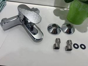 Vòi nước nóng lạnh một tay cầm và bộ sen tắm, bộ trộn vòi sen phòng tắm - Product Image 4