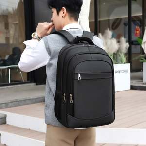 Mochila para portátil resistente al agua con logotipo Oxford grande y ligera, multifuncional para viajes, escuela, cierre de cremallera, poliéster personalizado - Product Image 6