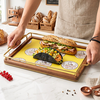 Papier d'emballage alimentaire compostable écologique avec logo personnalisé, résistant à la graisse, enduit de PE, pour gâteaux, sandwichs, hamburgers