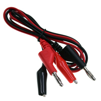 Câble de test NUELEAD 10 12 14 16 18 AWG 4mm avec connecteur de sécurité, cordon de connexion, connecteur jack, fiche banane