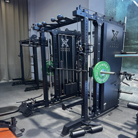 Machine Smith multifonctionnelle à charges réglables pour salle de sport, équipement de fitness professionnel, vente en gros directe usine avec contrepoids