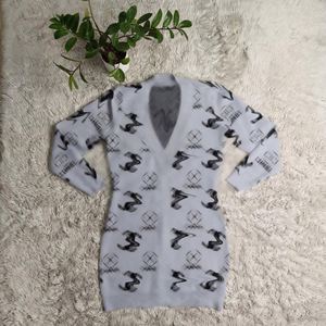 Novità 2026: Abbigliamento Invernale da <span class=keywords><strong>Donna</strong></span> di Marca, Cardigan <span class=keywords><strong>in</strong></span> Maglia, Giacca Maglione, Abiti di Lusso per Donne - Product Image 3