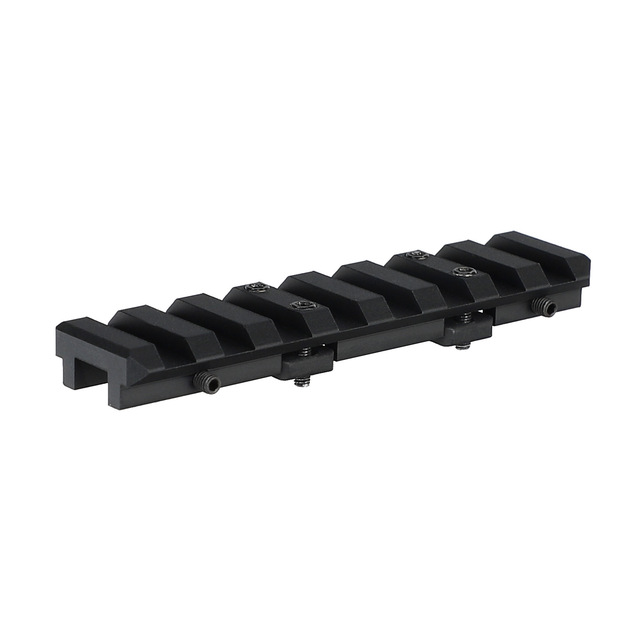 LAMBUL Rib-Rail Hunting Accessories Tactical 5 Slot 8 Slot Grooves Bracket Aluminum Alloy 1913 Scope Mount Base