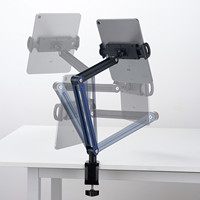 Support de tablette universel réglable en métal de qualité supérieure, fabriqué en Chine, pour tablette PC de 4 à 12 pouces, support de tablette flexible pour lit, support de tablette paresseux