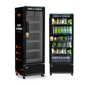 Máquina Expendedora Inteligente Qingo de 24 Horas con Capacidad de 418L, Múltiples Opciones de Pago y Reabastecimiento Automático para Snacks y Bebidas - Product Image 1