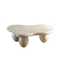 Table basse créative et extensible au design minimaliste moderne, style nuage, pour salon – Meilleure vente