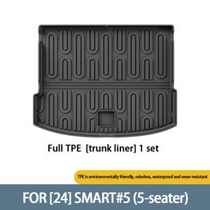 Tappetino per Bagagliaio (Cargo Liner) in TPE Personalizzato per Smart 2024 # 5 - Impermeabile, Resistente allo Sporco, Certificato REACH e CE, Spedizione Rapida - Product Image 6
