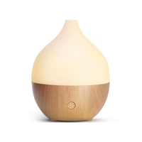 Diffuseur d'huiles essentielles, diffuseur d'arômes de petite taille de 100 ml avec fonction d'arrêt automatique, diffuseurs ultrasoniques pour huiles essentielles