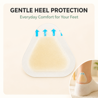 Pansements hydrocolloïdes imperméables pour les talons, anti-transpiration, contre les ampoules, pour la course à pied et l'entraînement au marathon