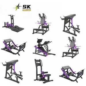SK- Ensemble d'équipement de musculation pour femmes : Machine à Hip Thrust, Presse à jambes, Entraîneur de fessiers, Entraînement de force, Acier 3.0mm pour salle de sport commerciale - Product Image 1
