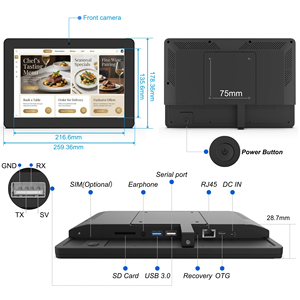 Reposacabezas de Coche con Pantalla Digital POE de 10.1 Pulgadas para Entretenimiento en el Asiento Trasero y Aprendizaje Infantil con WiFi 4G Modelo RK3568 Pantalla Táctil - Product Image 3