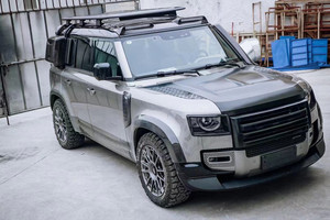 ชุดแต่ง ZNDR สำหรับ Land Rover Defender พร้อมฝากระโปรงคาร์บอนไฟเบอร์สไตล์ SVR รุ่นอัพเกรด-ใหม่ - Product Image 4