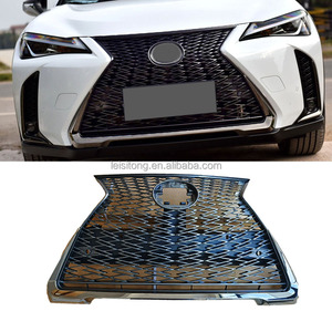 LST Factory <span class=keywords><strong>UX</strong></span> Sport Grille para <span class=keywords><strong>LEXUS</strong></span> 2019-2022 UX200 UX250 UX260 UX300E kits de carrocería cromados dorados oscuros parachoques delantero - Product Image 1