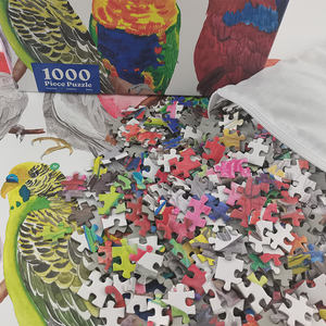 1000 шт. пазлов из картона с птицами по индивидуальному заказу - Product Image 5