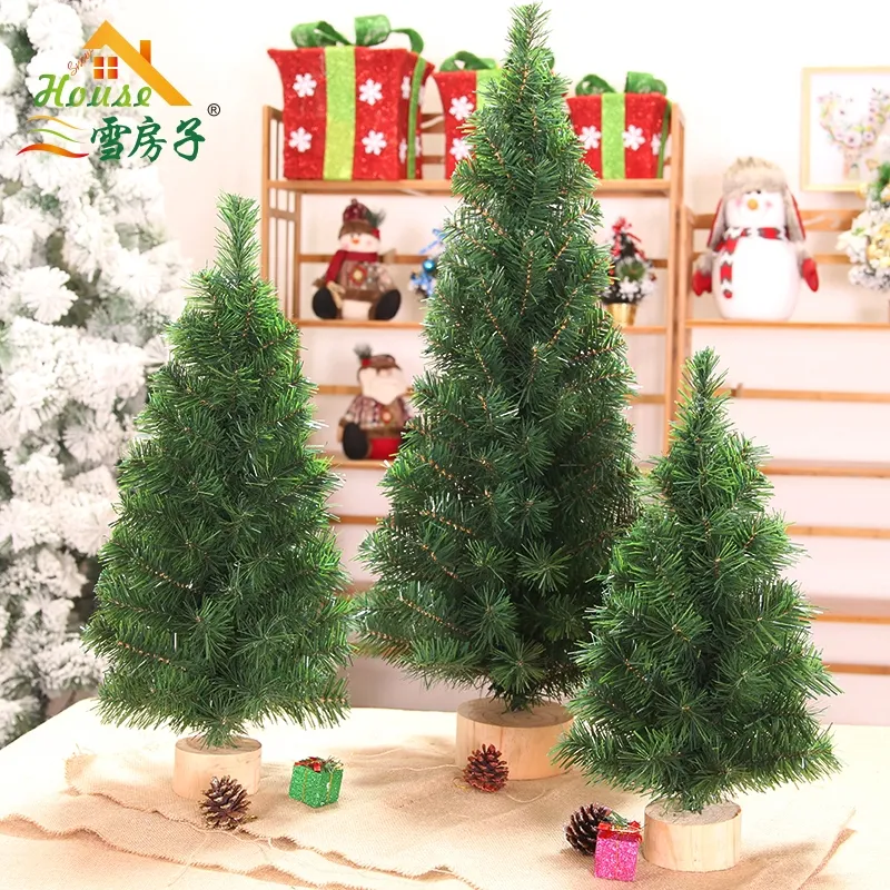 Ventes directes d'usine d'arbres de Noël personnalisés 24 pouces-158 pouces arbre de Noël artificiel moelleux de haute qualité