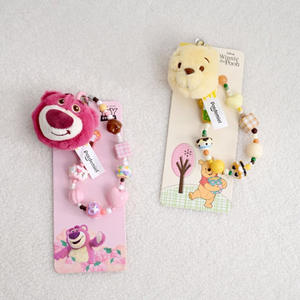 Peluche Oficial <span class=keywords><strong>de</strong></span> Lilo y Stitch, Osito <span class=keywords><strong>de</strong></span> Fresa Dorado, Judy y Nick, Juguete <span class=keywords><strong>de</strong></span> Peluche <span class=keywords><strong>de</strong></span> Algodón PP, Pulsera, Colgante, Llavero, 31cm-50cm - Product Image 4