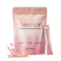 Boisson au collagène marin hydrolysé Halal OEM Vital Proteins Beauty Milk, supplément pour cheveux, peau et ongles, peptides de protéines de collagène en poudre