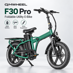 จักรยานไฟฟ้า QMWHEEL F30 Pro UK Stock E Bike ยางใหญ่ 20 นิ้ว พับได้ 250W 48V 45Ah ระยะทางไกล ขายส่ง - Product Image 1