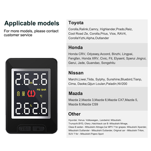 Hot Sale Universal <strong>Digital</strong> <strong>Security</strong> Alarm Tyre Pressure Monitoring <strong>System</strong> TPMS <strong>Sensor</strong> for Toyota Mazda Nissan Honda - Product Image 4