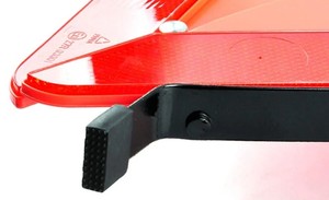 Triangle d'avertissement de signalisation de circulation réfléchissant d'urgence en cas de panne de voiture CE DOT avec support - Product Image 2