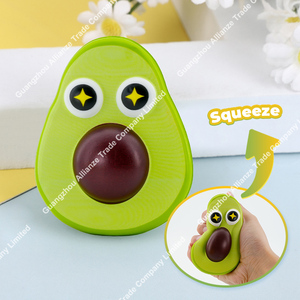 6 styles de jouets anti-stress en PU en forme de fruits, mignons et riches en émoticônes, à récupération lente, pour enfants - Product Image 4