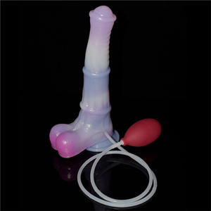 Bunter Pferde-Design Saugnapf-<span class=keywords><strong>Dildo</strong></span> Weicher Ejakulierender Wassersprüh-Analplug Weibliche Masturbation Vaginalreinigung Sexspielzeug für - Product Image 3