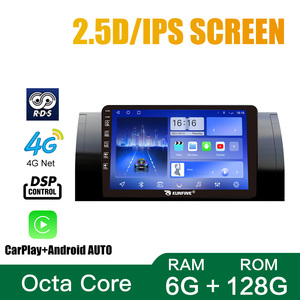 Đối Với BMW M5 E39 1995-2003 X5 E53 2000-2007 9 Inch Thiết Bị Đôi 2 Din Octa-Core Quad-Core Xe Stereo GPS Navigation <span class=keywords><strong>Android</strong></span> Car Đài Phát Thanh - Product Image 5