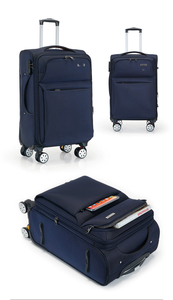 Valise à roulettes en tissu Oxford, valise à roulettes, valise à roulettes avec mot de passe, fermeture éclair géométrique, valise à roulettes pour étudiants, valise à roulettes pour affaires - Product Image 6