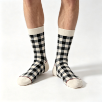 Herren Premium Business-Socken Sommer Umweltfreundlich Antibakteriell Baumwollmischung Schweißabsorbierend Nahtloser Bund Logo Maßgeschneiderte Größe