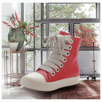 Baskets respirantes en cuir PU pour femmes, avec coutures complexes, fermeture à lacets, couleur unie, tendance mode, semelle orthopédique, nouveaux styles