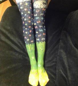 <span class=keywords><strong>Calze</strong></span> a Rete con Stampa di Gatti alla Moda, Collant Trasparenti con Motivo di Gatti Carini, Collant Stampati in 3D per Ragazze Adolescenti - Product Image 5