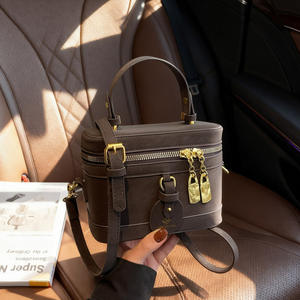 Bolso de Mujer Transfronterizo, Bolso de Mano Premium de Nicho, Bolso Tipo Cubo Vintage, Bolso Bandolera - Product Image 6