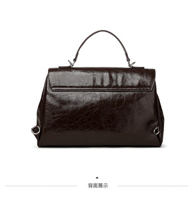 Nuevas Bolsas de Mensajero de Alta Calidad para Mujer, Bolsos de Mano de Cuero Genuino, Bolsos Cruzados, Bolsos de Hombro para Mujer, Bolsos Tote con Asa Superior - Product Image 5