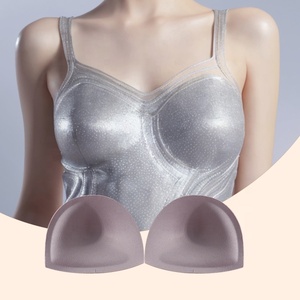 JINHONG JHL656 Imbottiture <span class=keywords><strong>Adesive</strong></span> Riutilizzabili <span class=keywords><strong>per</strong></span> Reggiseno, Coppa Rimovibile a Doppio Lato <span class=keywords><strong>per</strong></span> Reggiseni, Bikini e Top Sportivi - Product Image 2