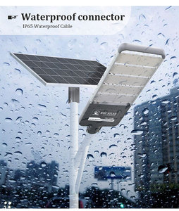WHC-Luz Solar integrada De <span class=keywords><strong>calle</strong></span>, 40W, 50W, 150W, 500W, 1000W, con Panel Solar, China - Product Image 4