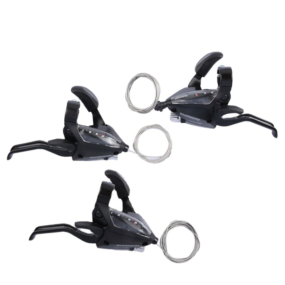 Shimano-palanca de cambios y freno para bicicleta de montaña, accesorio de  dedos, ST-EF500, 7R2A 8R2A, velocidades, EF500