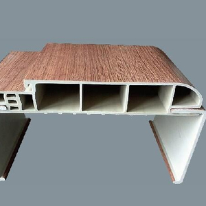Jamba de puerta de polímero de <span class=keywords><strong>PVC</strong></span> impermeable para dormitorio 100% marco de puerta Interior WPC marcos de ventana elegantes y duraderos - Product Image 2