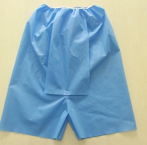 Médico Cueca Colonoscopia Descartável Exame Shorts para Endoscopia Não-Tecido Esfrega Paciente Calças Pijamas Uniforme Hospitalar - Product Image 2