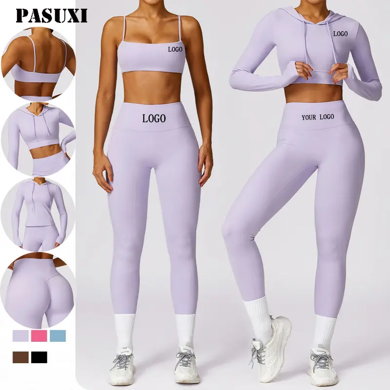 Paduxi 2024 Dames Naadloze Atletische Activewear Fitness Gymkleding Workout Kleding Yoga Set Sportkleding Voor Vrouwen