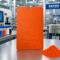 Peinture en poudre époxy polyester HYXC pour rayonnages industriels, finition froissée/métallique, pour meubles de bateau, couleur personnalisable par pulvérisation
