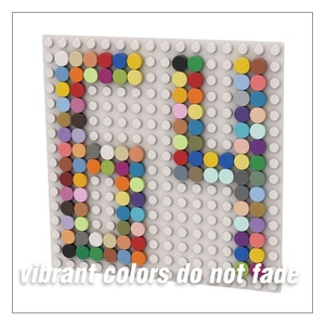 1 túi = 50g = 400pcs no.98138 khối xây dựng bộ 1x1 nhựa phẳng khối tròn tương thích gạch xây dựng mô hình đồ chơi trong nhiều năm - Product Image 6