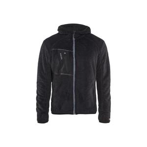 BLAKLADER - 486325029992XL Furry Pile <b>Jacket</b> Black/<b>Silver</b> - EAN 7330509419069 WORK <b>JACKETS</b> WINTER SOFTSHELL AND PADDED <b>JACKETS</b> - Product Image 1
