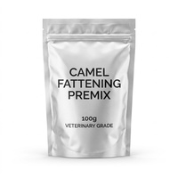Prémélange Premium pour l'engraissement des chameaux 100g – Complément de croissance rapide avec minéraux et vitamines – Durée de conservation de 2 ans – Promoteur de croissance pour chameaux