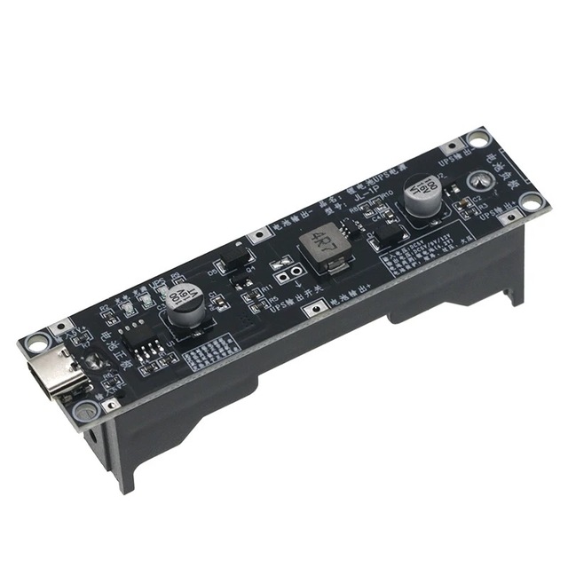 Booster Module 5/9/12V Side Charging and Discharging UPS Uninterruptible protection Integrated Charging Board 1A TYPE-C