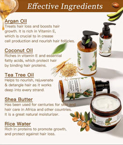 Set de Cuidado Capilar OEM, Restauración, Crecimiento, Anticaspa, Aceite de Argán, Romero, Champú y Acondicionador de Queratina Personalizado, Aceite para el Crecimiento del Cabello - Product Image 5